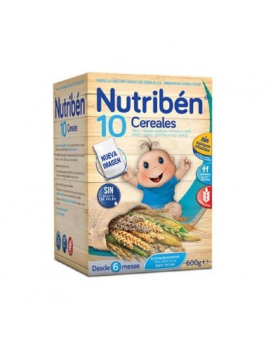 Nutribén Papilla 10 Cereales  600 g