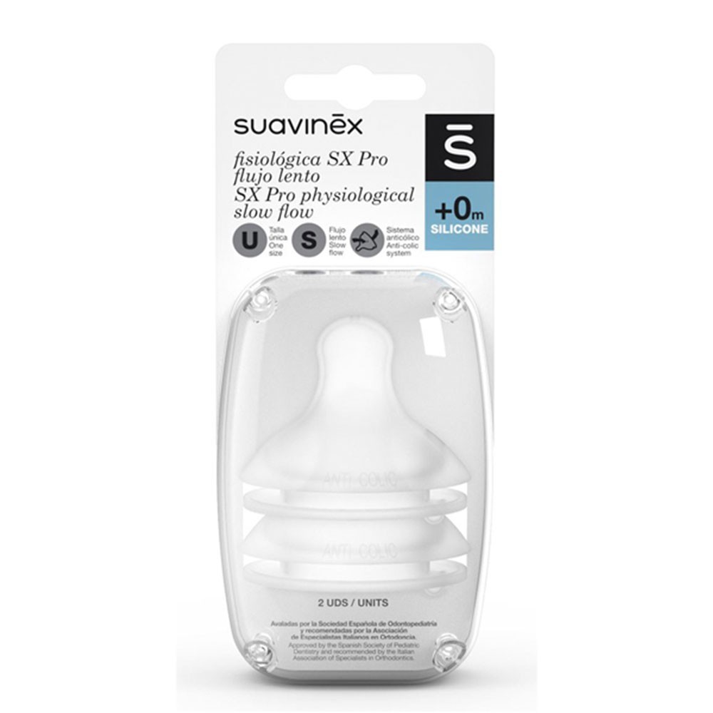Comprar Suavinex Zero Biberon Anticólico Flujo S, 180ml al mejor