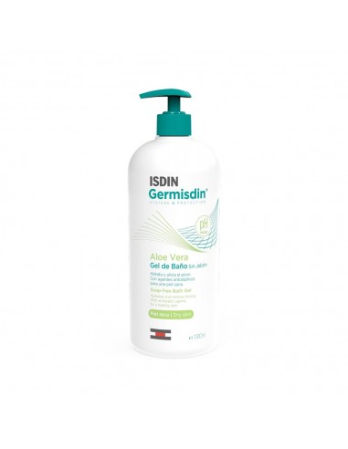 Germisdin Gel de baño sin jabón con Aloe Vera 1000 ml