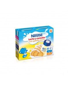 Nestlé Nativa 2- Leche de continuación liquida para bebés a partir de los 6  meses. 6 bricks de 1 litro.