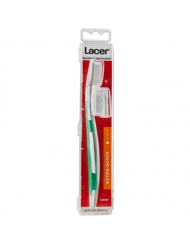 Lacer Cepillo dental adulto extra suave