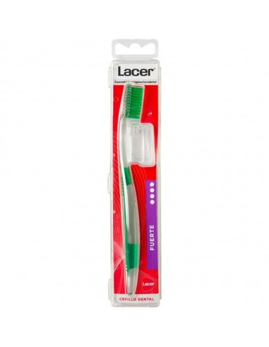 Lacer Cepillo dental adulto fuerte