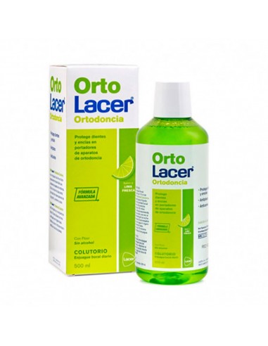 Lacer Ortolacer colutorio sabor lima fresca 500 ml