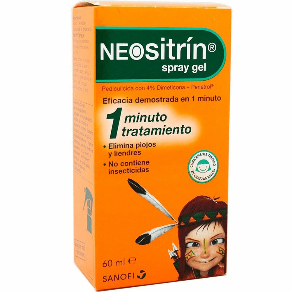 Neositrín Spray Gel Piojos 100 ml