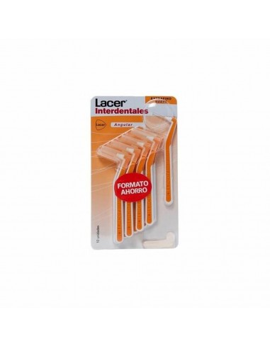 Lacer Cepillo interdental angular extrafino suave 10 unidades