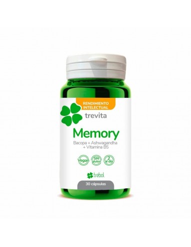 Trevita Memory Rendimiento mental 30 cápsulas