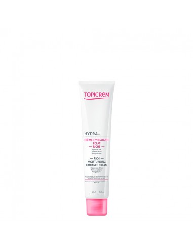 Topicrem Hydra+ Crema Hidratante Iluminadora Rica 40ml