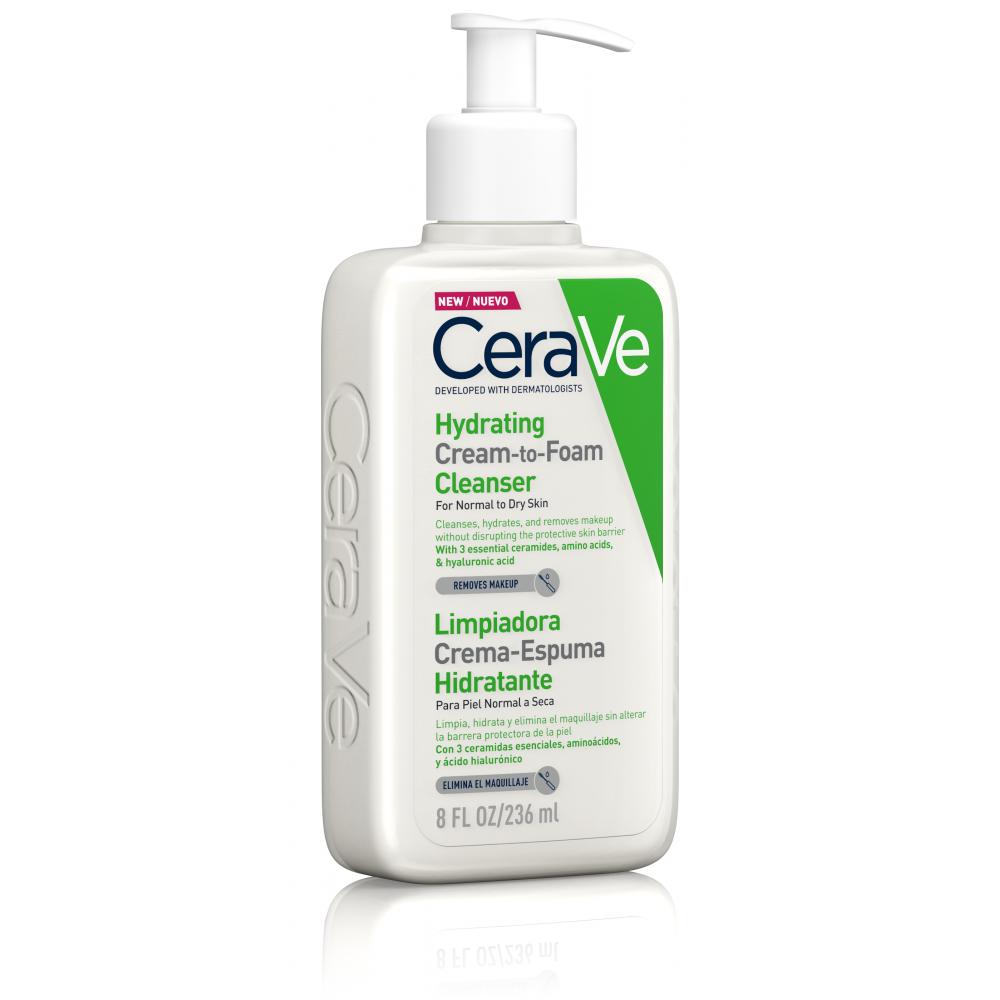 CeraVe Crema-Espuma Limpiadora Hidratante 236 ml