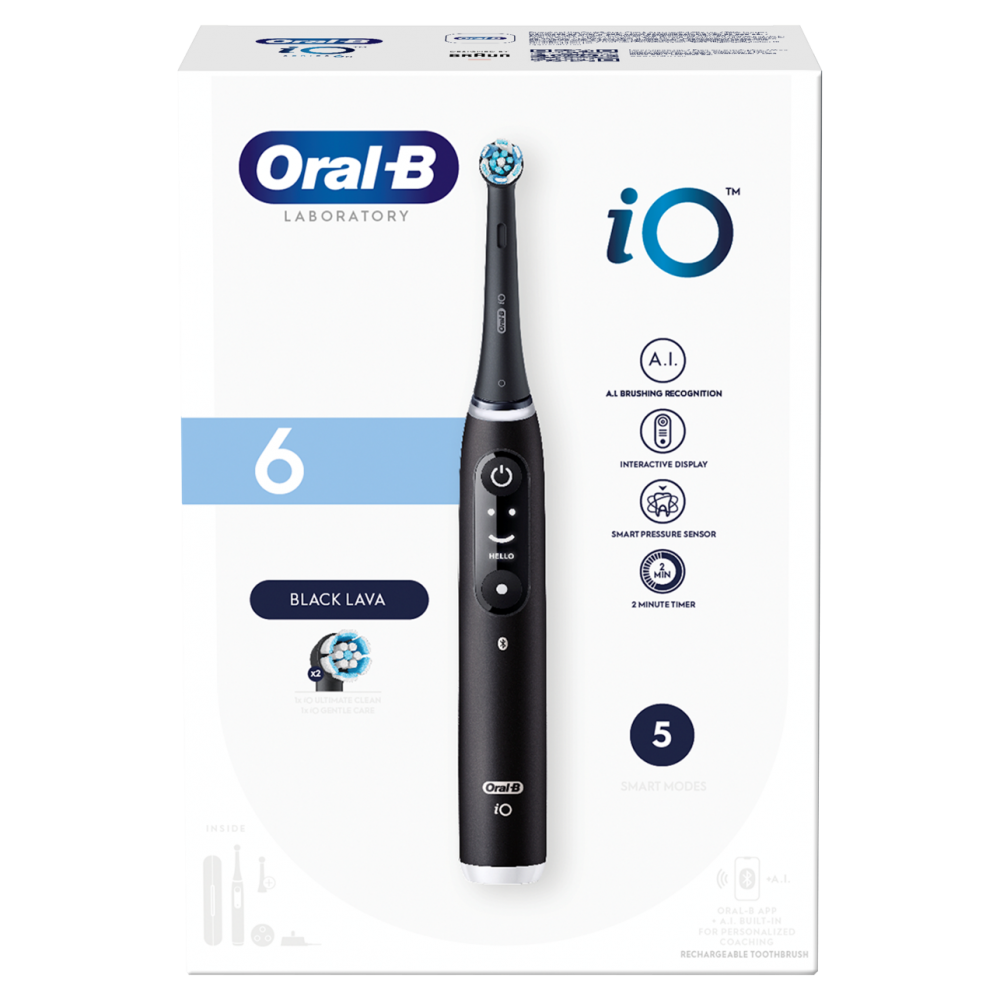 Oral B cepillo eléctrico duplo limpieza profesional — Farmacia y Ortopedia  Peraire