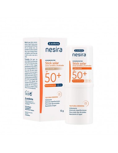 Nesira Stick solar zonas sensibles SPF50+ 15 g