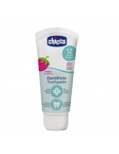 Chicco Pasta dental infantil con flúor sabor fresa +12 meses 50 ml