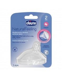 Chicco Step Up Tetina Flujo Medio 2m+ 1 unidad