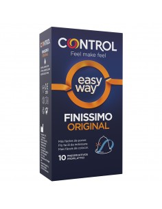 Control Preservativos Easy Way Finissimo Original 10 unidades
