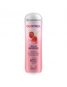 Control Gel de masaje 3 en 1 Wild Berries 200 ml