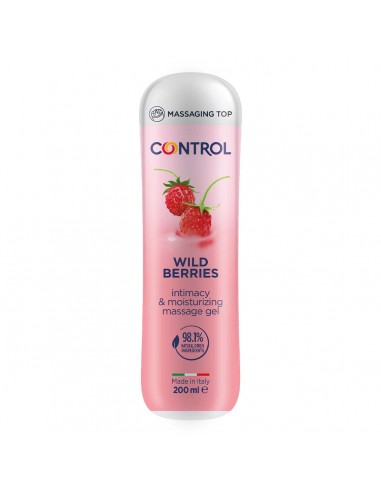 Control Gel de masaje 3 en 1 Wild Berries 200 ml