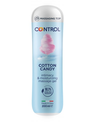 Control Gel de masaje 3 en 1 Cotton Candy 200 ml