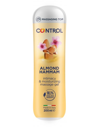 Control Gel de masaje 3 en 1 Almond Hammam 200 ml