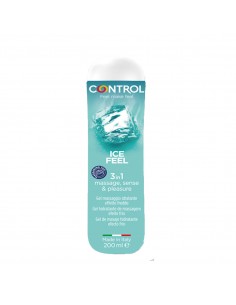 Control Gel de Masaje Hidratante Ice Feel 200 ml