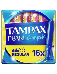 Tampax Pearl Compak Tampón Regular 16 unidades