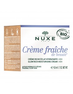 Nuxe Crème Fraîche de Beauté Crema Rica Iluminadora Hidratante 48h