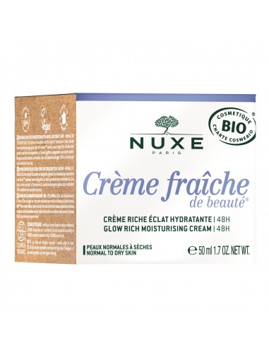 Nuxe Crème Fraîche de Beauté Crema Rica Iluminadora Hidratante 48h