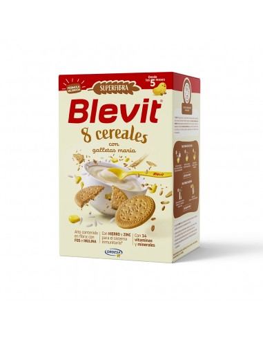 Blevit Super Fibra 8 Cereales y Galleta 500 g