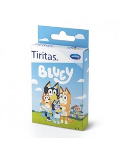 Hartmann Tiritas Bluey Surtido 3 tamaños 12 unidades