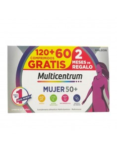 Multicentrum Mujer 50+ Pack Promo 180 cápsulas