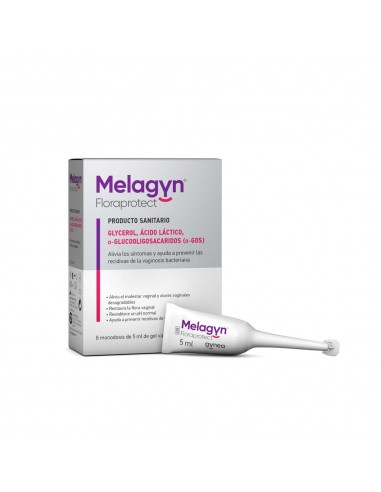 Melagyn Floraprotect 8 monodosis de 5 ml Gel Vaginal