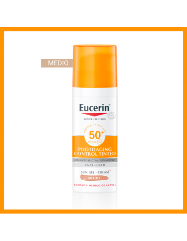 Eucerin Sun Protection Crema CC de rostro FPS50+ 50 ml