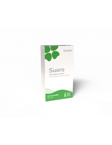 Sanidoc Suero Fisiológico 30 monodosis 5 ml