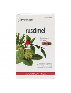 Pharmasor Ruscimel 30 cápsulas