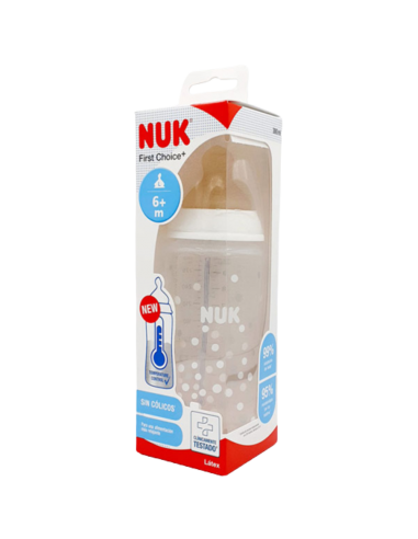 Nuk Biberón Firstchoice De PP Látex 1m 300 ml