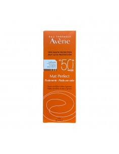 Avène Aqua Fluido Matificante Perfect con Color SPF50+ 50 ml