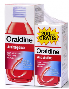 Oraldine Antiséptico Pack 400 + 200 ml