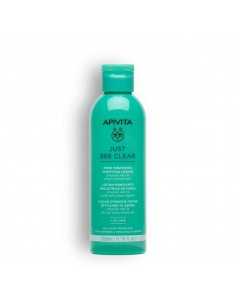 Apivita Just Bee Clear Loción Purificante Minimizadora de Poros 200 ml