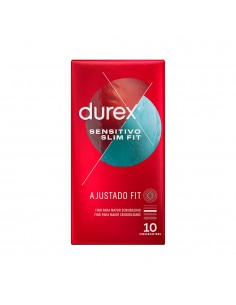 Durex Sensitivo Slim Fit Preservativos 10 unidades