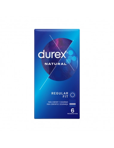 Durex Natural Plus Comfort Preservativos 6 unidades