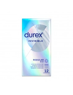 Durex Preservativos Invisibles Extra Sensitivos 12 unidades