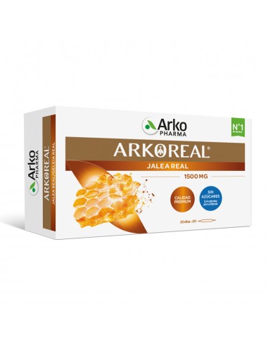 Arko Real Jalea Real 1500 mg Forte Plus 20 ampollas