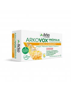 Arkovox Própolis + Vitamina C Miel y Limón 24 comprimidos