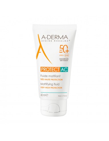 A-Derma Protect AC Fluido Matificante FP50+ 40 ml