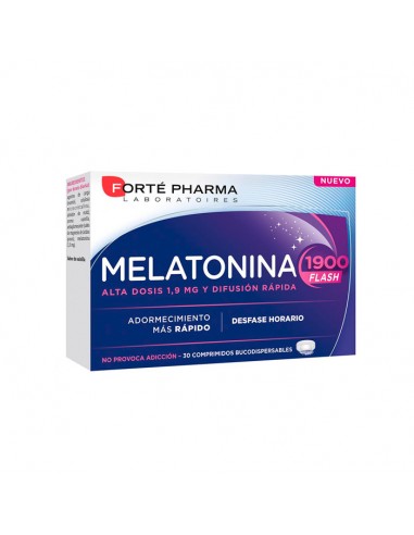 Forté Pharma Melatonina Flash 1900 30 comprimidos bucodispersables