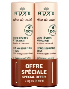 Nuxe Rêve de Miel Stick Labios Hidratante Pack 4 g