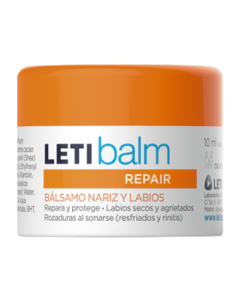 Leti balm Repair Pediátrico Bálsamo Nariz y Labios 10 ml