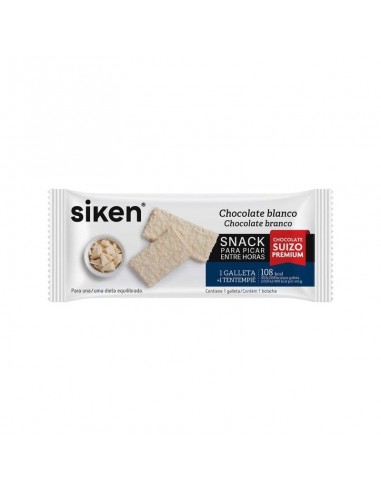 Siken Snack Galleta Chocolate Blanco 22 g 1 unidad