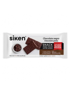 Siken Snack Galleta Chocolate Negro 22 g 1 unidad