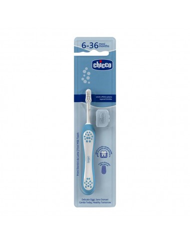 Chicco Cepillo Dental Azul +6 meses