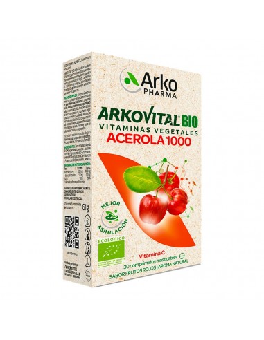 Arkovital Acerola 1000 Vitamina C 30 comprimidos