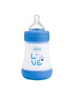 Chicco Perfect5 Biberón Azul Flujo Normal +0 meses 150 ml